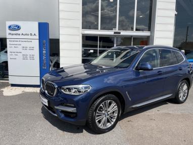 Voir le détail de l'offre de cette BMW X3 xDrive30dA 286ch Luxury de 2021 en vente à partir de 602.85 €  / mois