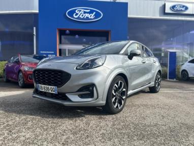 Voir le détail de l'offre de cette FORD Puma 1.0 EcoBoost 155ch mHEV ST-Line X DCT7 de 2021 en vente à partir de 244.76 €  / mois