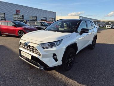 Voir le détail de l'offre de cette TOYOTA RAV4 Hybride 222ch Collection AWD-i de 2021 en vente à partir de 272.84 €  / mois