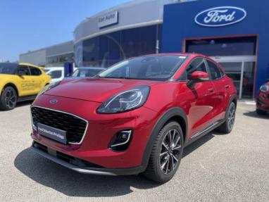 Voir le détail de l'offre de cette FORD Puma 1.0 Flexifuel 125ch S&S mHEV Titanium de 2022 en vente à partir de 213.64 € / mois