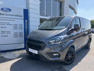 Voir le détail de l'offre de cette FORD Transit Custom Fg 320 L1H1 2.0 EcoBlue 170 S&S Cabine Approfondie Limited BVA6 7cv de 2021 en vente à partir de 479.89 €  / mois