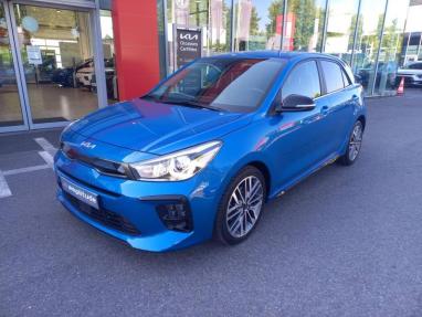 Voir le détail de l'offre de cette KIA Rio 1.0 T-GDI 120ch MHEV GT-Line Premium de 2022 en vente à partir de 219.14 €  / mois