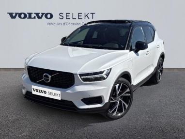 Voir le détail de l'offre de cette VOLVO XC40 T5 Recharge 180 + 82ch R-Design DCT 7 de 2020 en vente à partir de 472.69 € / mois