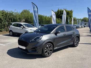 Voir le détail de l'offre de cette FORD Puma 1.0 Flexifuel 125ch S&S mHEV ST-Line Design 3 de 2022 en vente à partir de 200.63 €  / mois