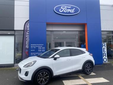 Voir le détail de l'offre de cette FORD Puma 1.0 Flexifuel 125ch S&S mHEV Titanium de 2022 en vente à partir de 197.16 €  / mois